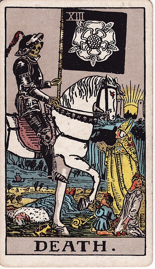 Death, Rider-Waite-Smith tarot card