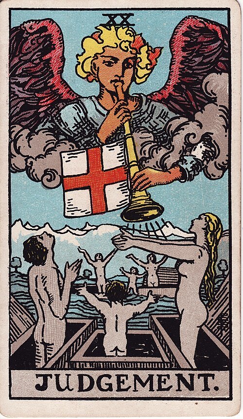 Judgement, Rider-Waite-Smith tarot card