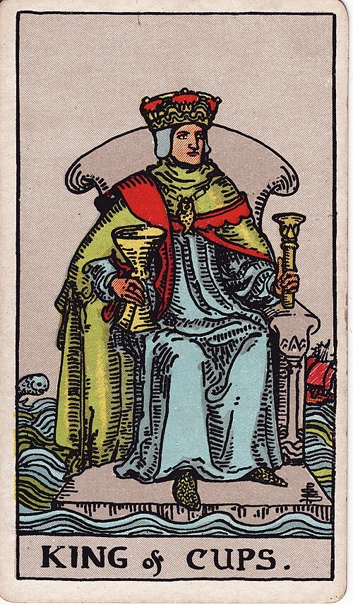 King of Cups, Rider-Waite-Smith tarot card