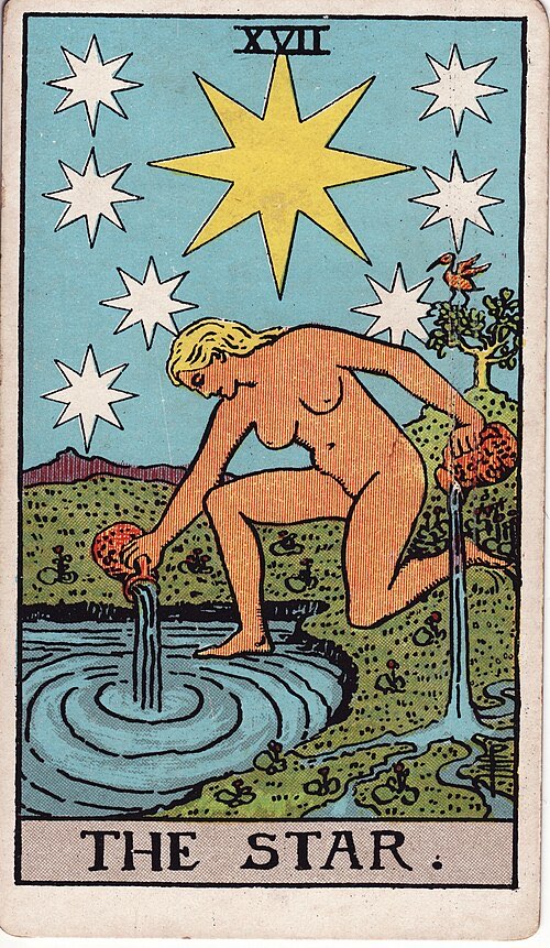 The Star, Rider-Waite-Smith tarot card
